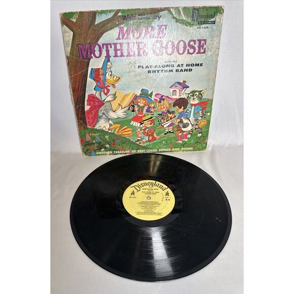 Walt Disney Presents MORE MOTHER GOOSE Disneyland Records LP 1962 - Picture 5 of 8